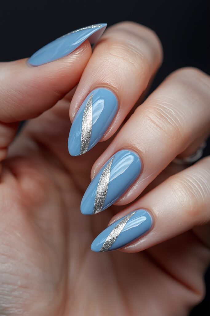 Baby Blue Cat Eye Nails 2026