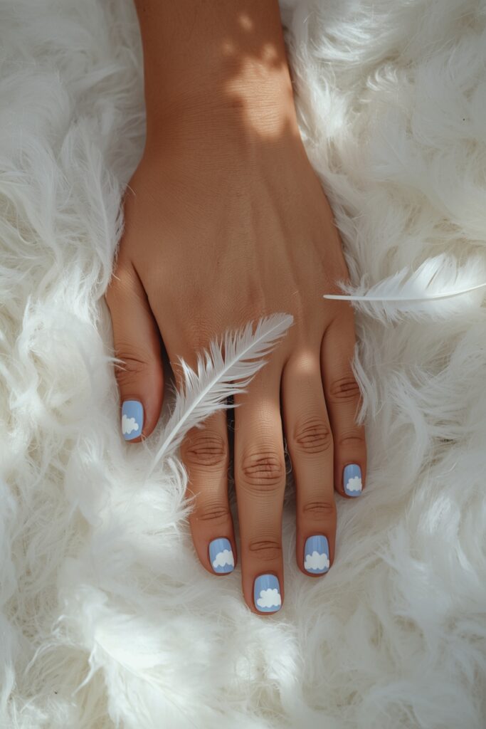 pastel nail ideas 2026 cloud nails 