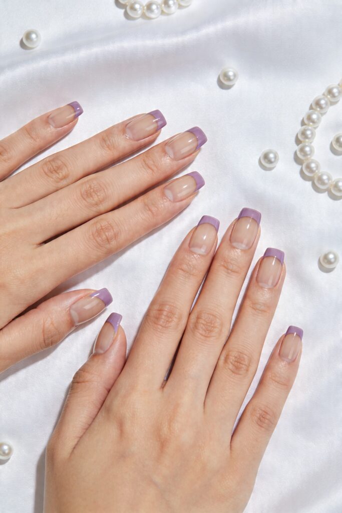  pastel nail ideas 2026 French tip nails 