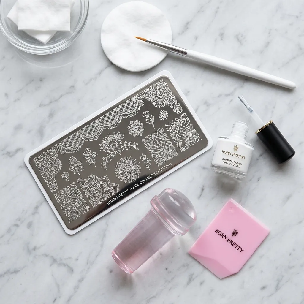 lace nails 2026 water decal lace nail art application at home