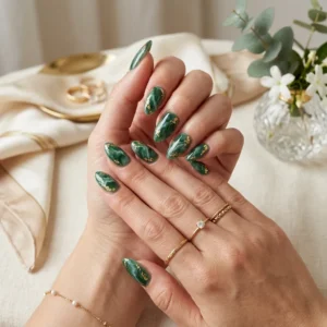 Jade Marble Nails 2026: 20+ Gorgeous Designs That Are Worth Every Save