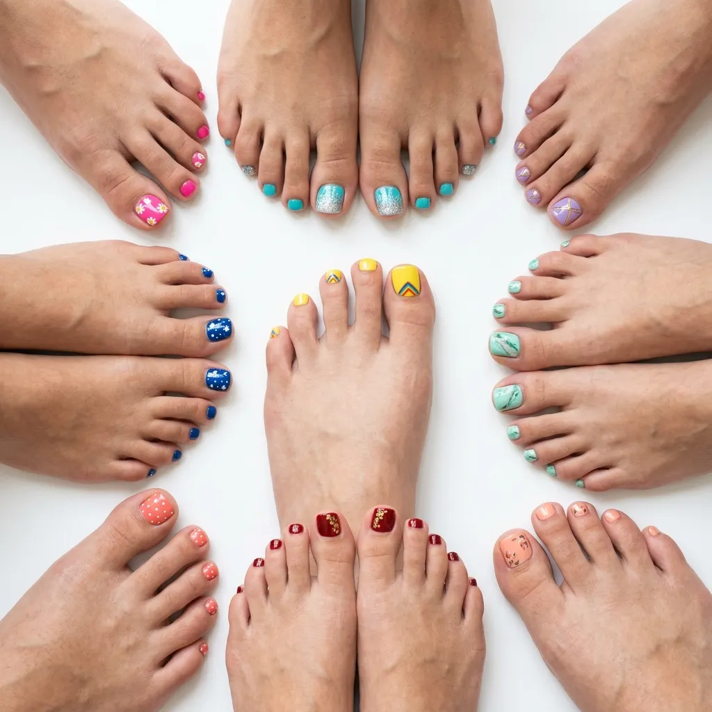 pedicure color and design summer 2026