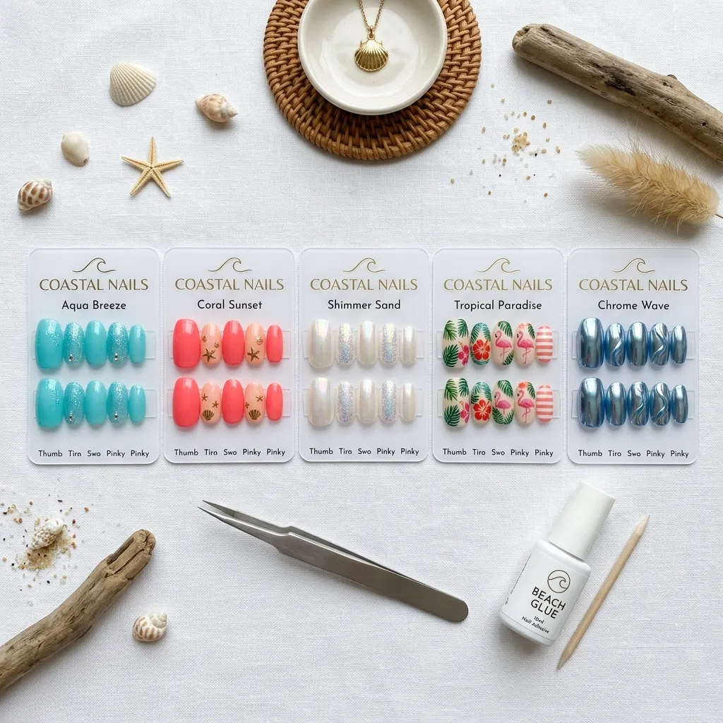 best press-on beach nails for summer 2026