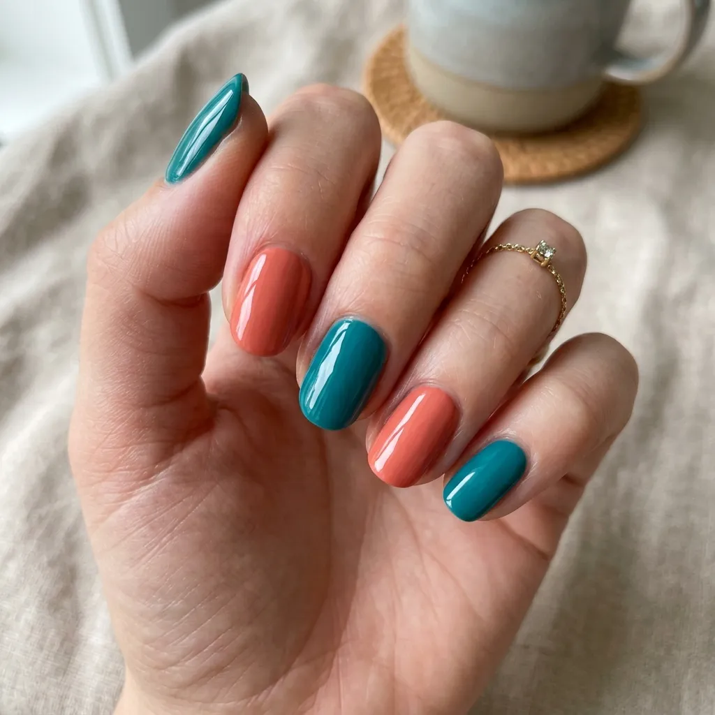 color combination nail design 2026