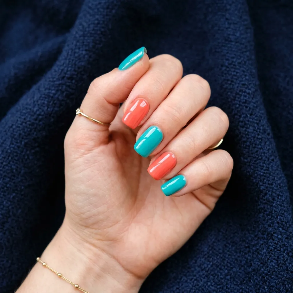 color combination nail design 2026