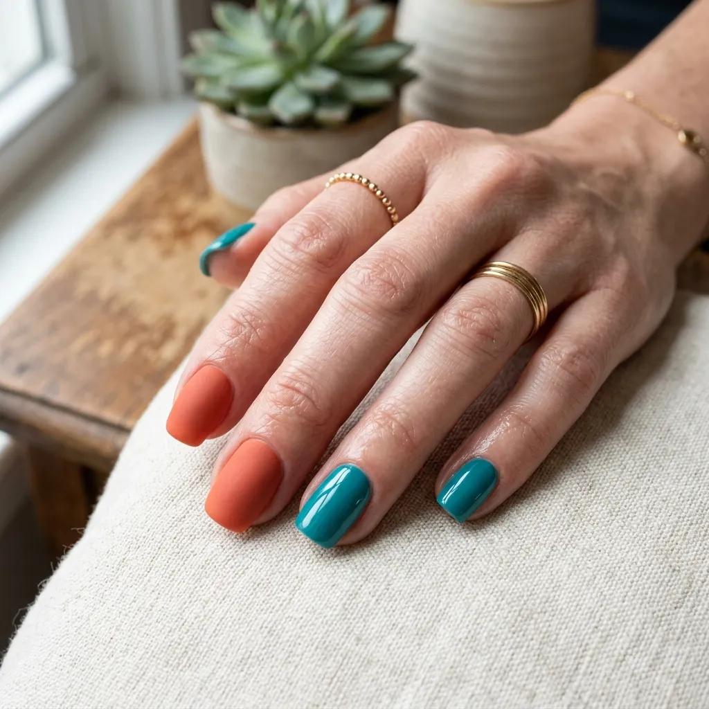 color combination nail design 2026