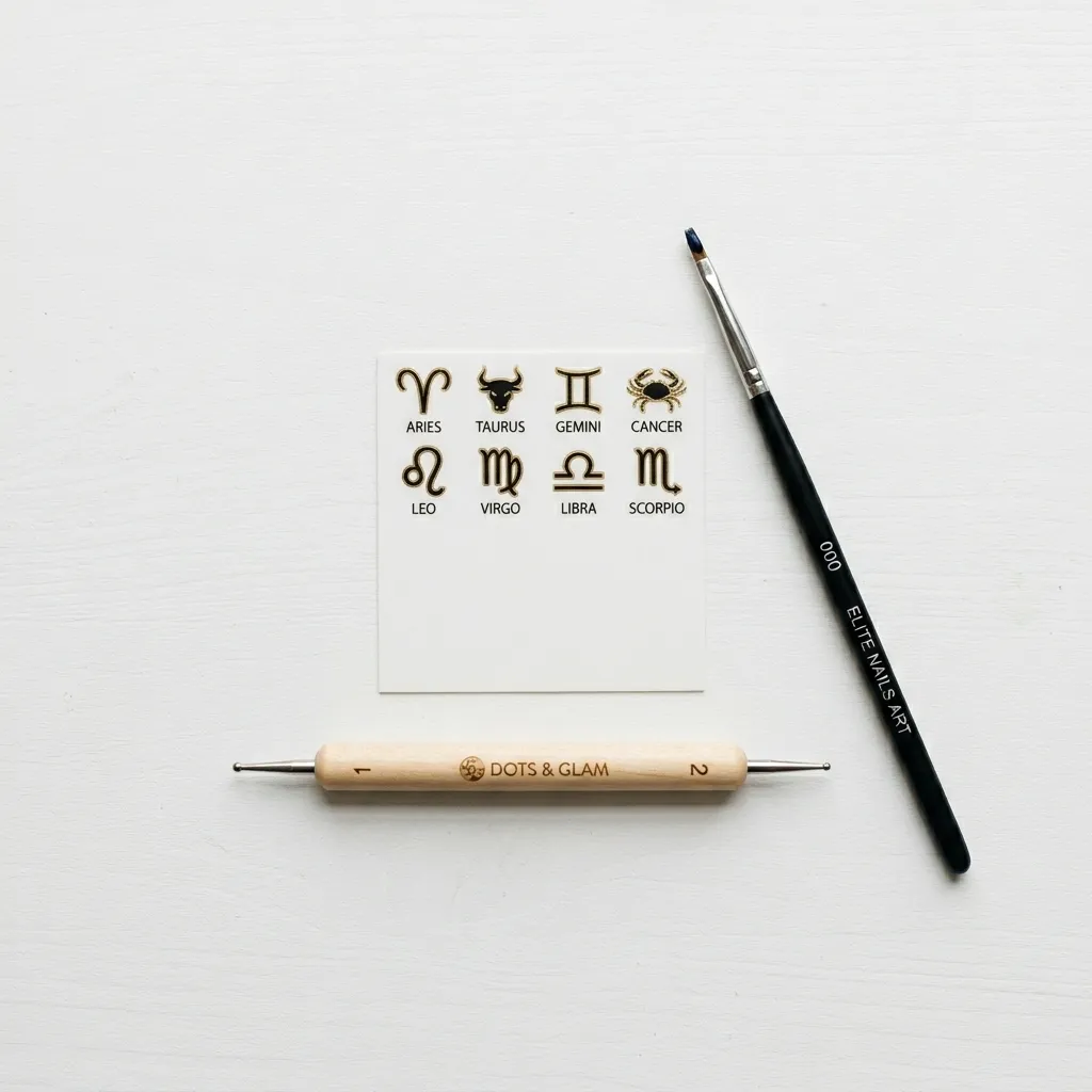 zodiac nail art design june 2026