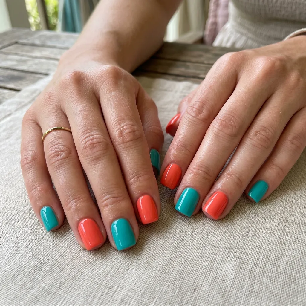color combination nail design 2026