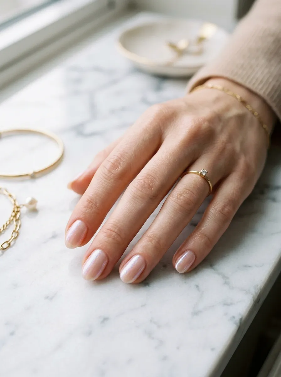 blush pearl nails 2026