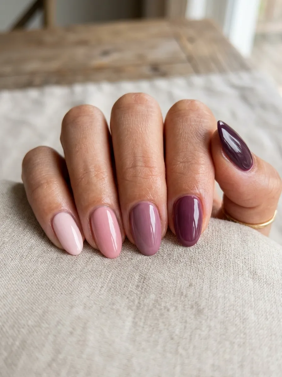 gradient mismatched nails 2026