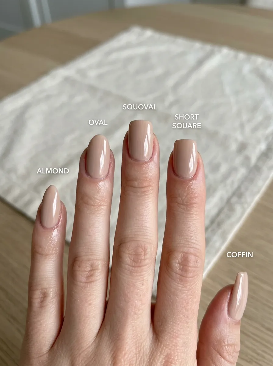 nail shapes guide wedding guest nails 2026