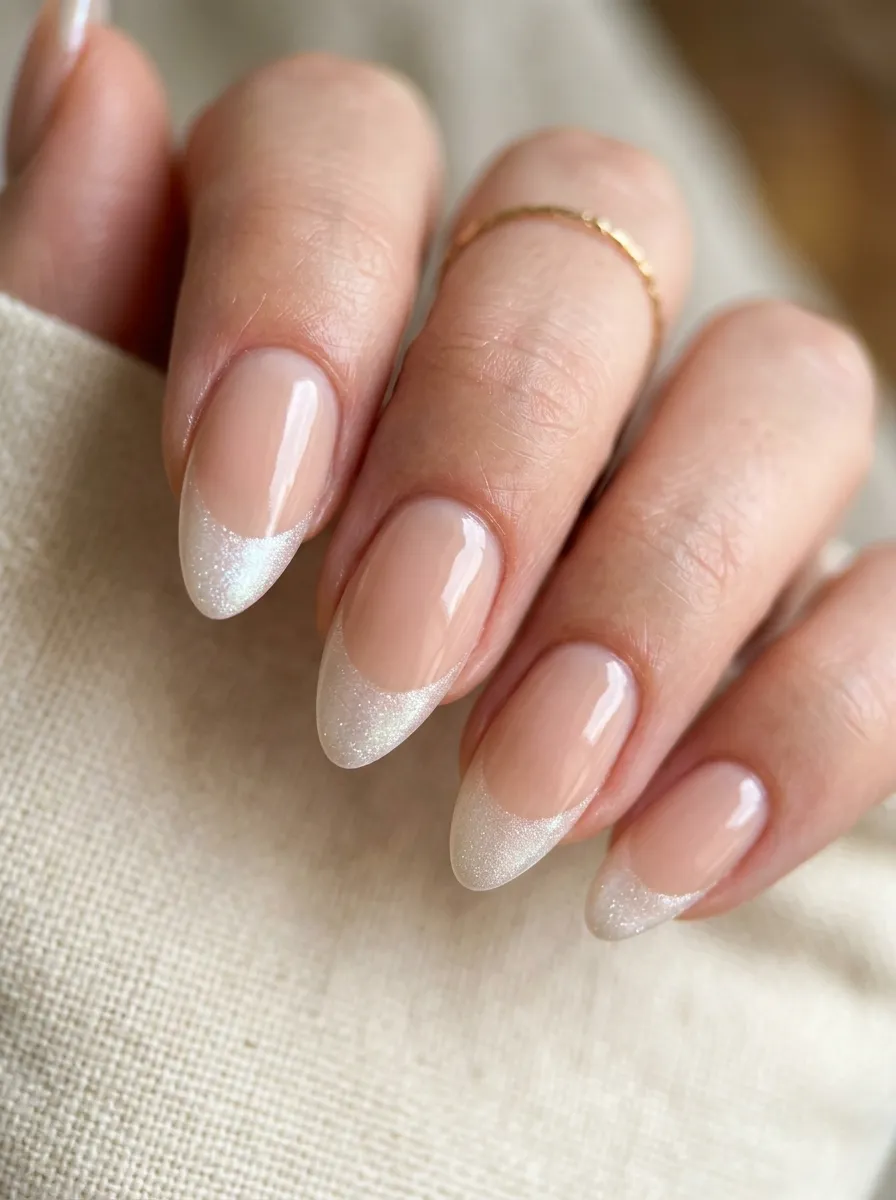 pearl French tip nails 2026