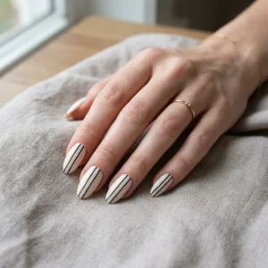 50+ Striped Nails 2026: Sailorcore, French Tips & Bold Designs