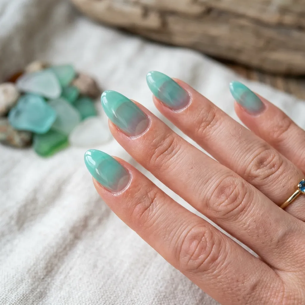 greek nails 2026 Aegean jelly nails