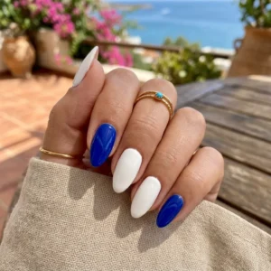 50+ Greek Nails & Santorini Nails 2026: Ideas, Colors & Designs