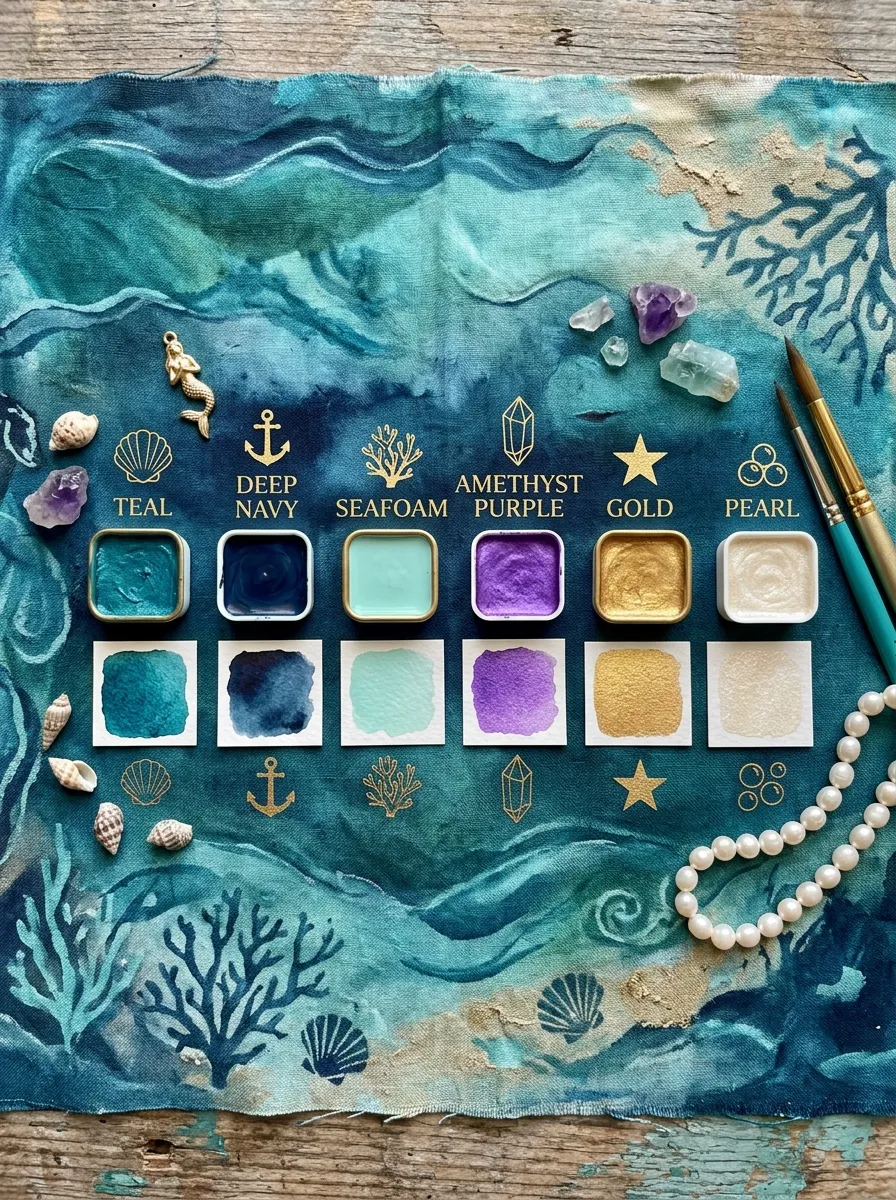 mermaid nail colors 2026