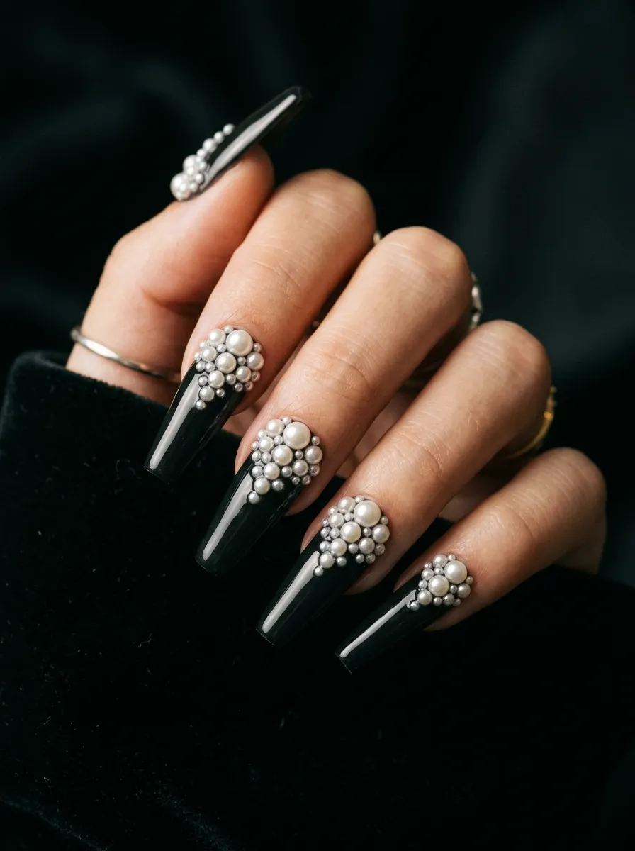 3D pearl nails 2026