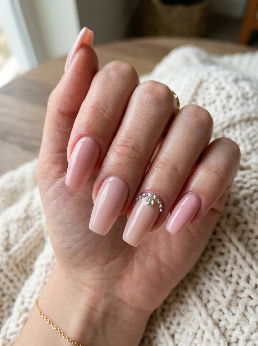 rhinestone bachelorette nails 2026