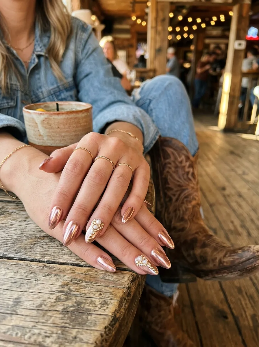 Nashville bachelorette nails 2026