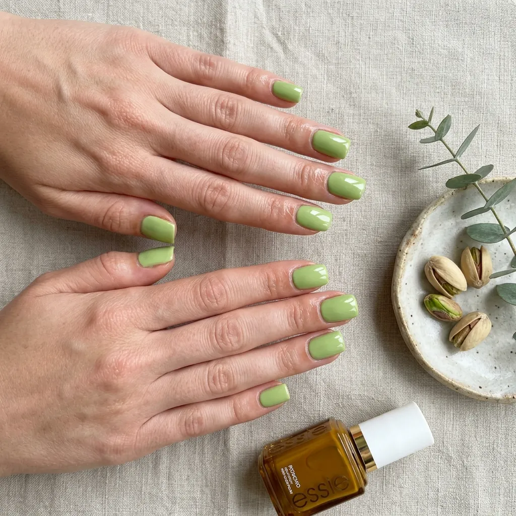 pistachio nails 2026 full set summer styling