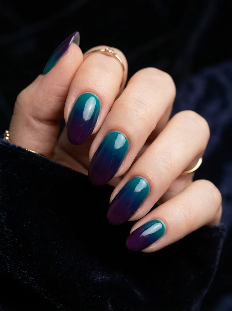ombre mermaid nails 2026