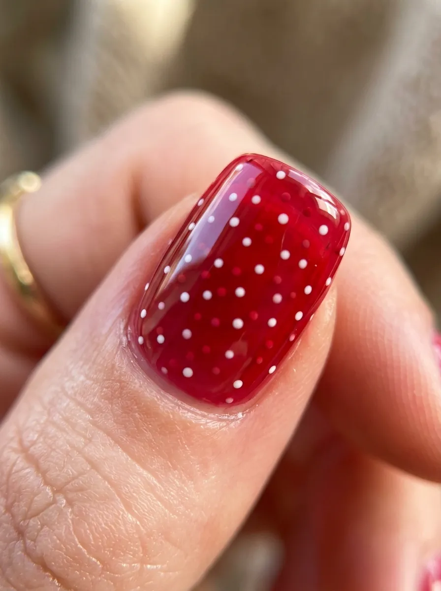 polka dot nails 2026 on jelly base 2026