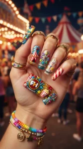 FunHaus Nails 2026: Pinterest’s Circus-Core Trend, Decoded
