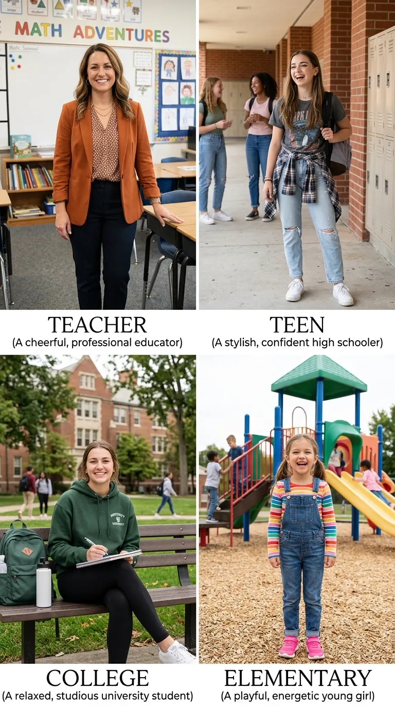 Back to school nails 2026 looks by age group