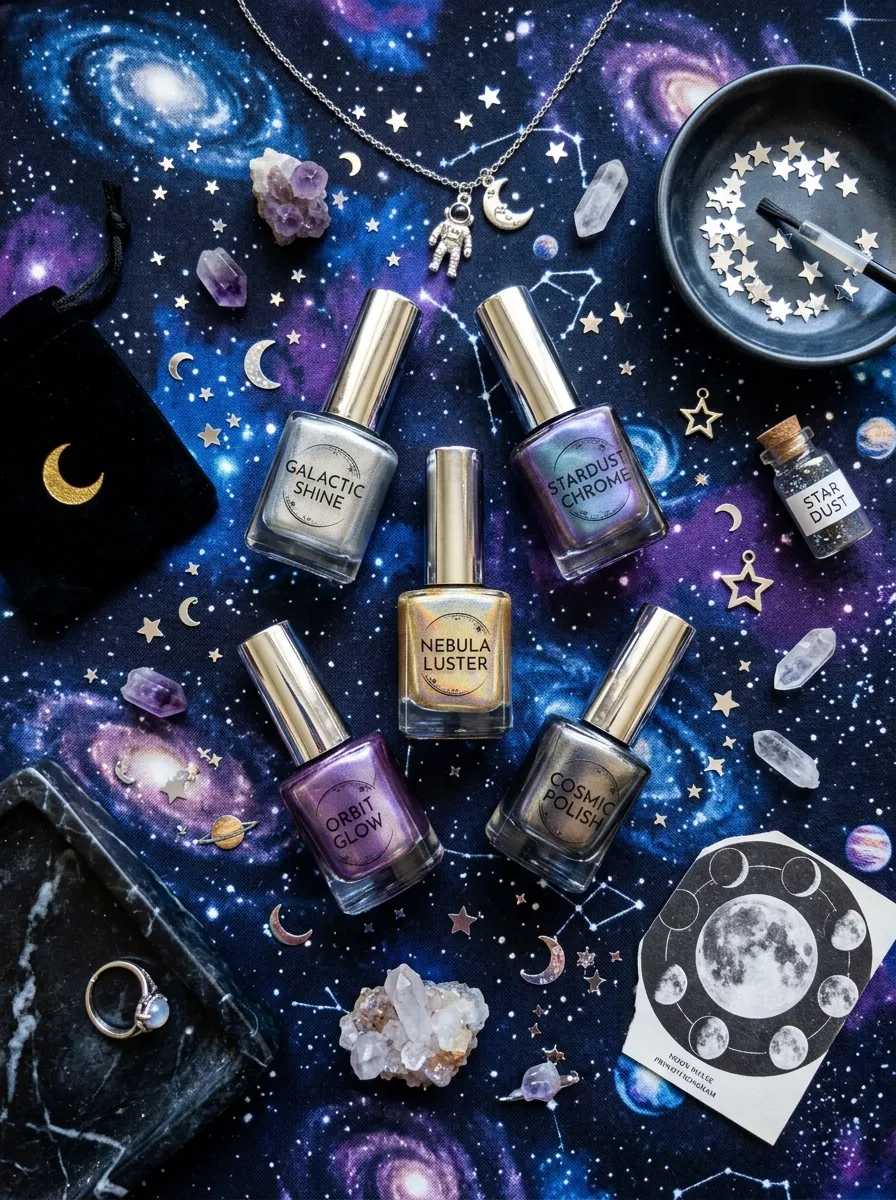 alien core nails pinterest trend 2026 extra celestial