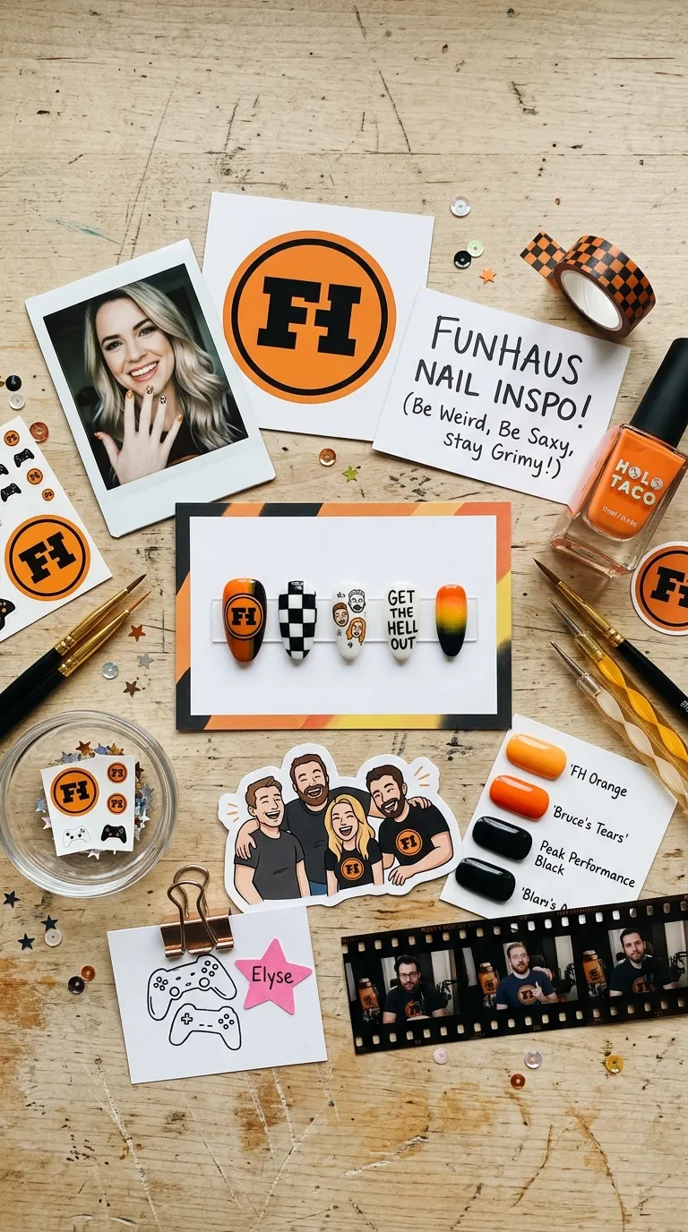 FunHaus nail inspiration moodboard