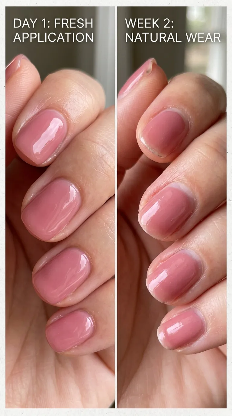 Gummy nails wear timeline durability