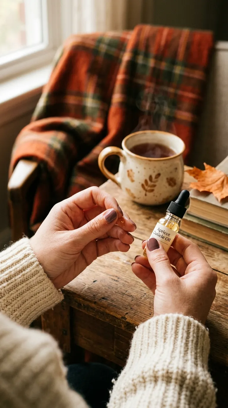 Fall nail care cuticle routine