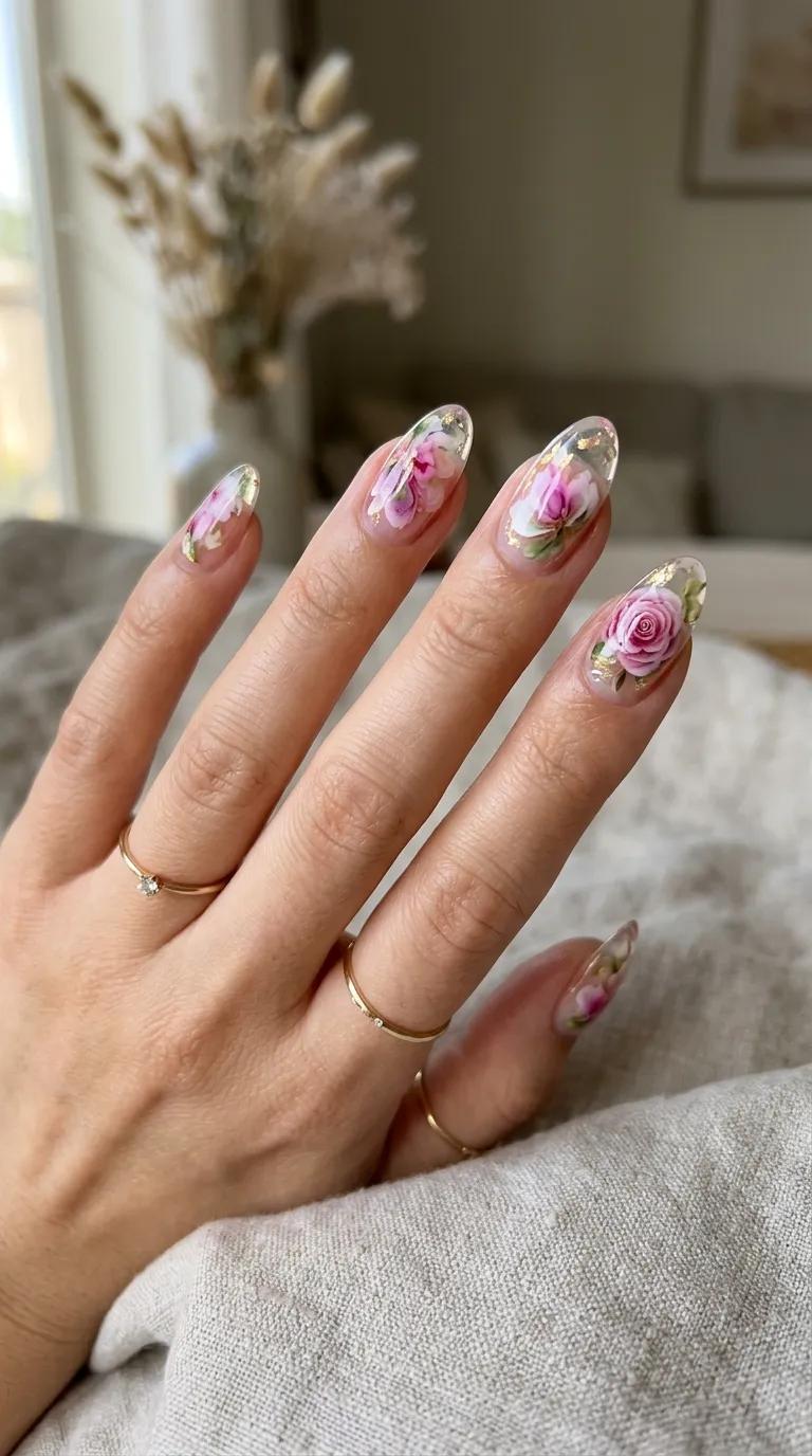 jelly base blooming gel nails