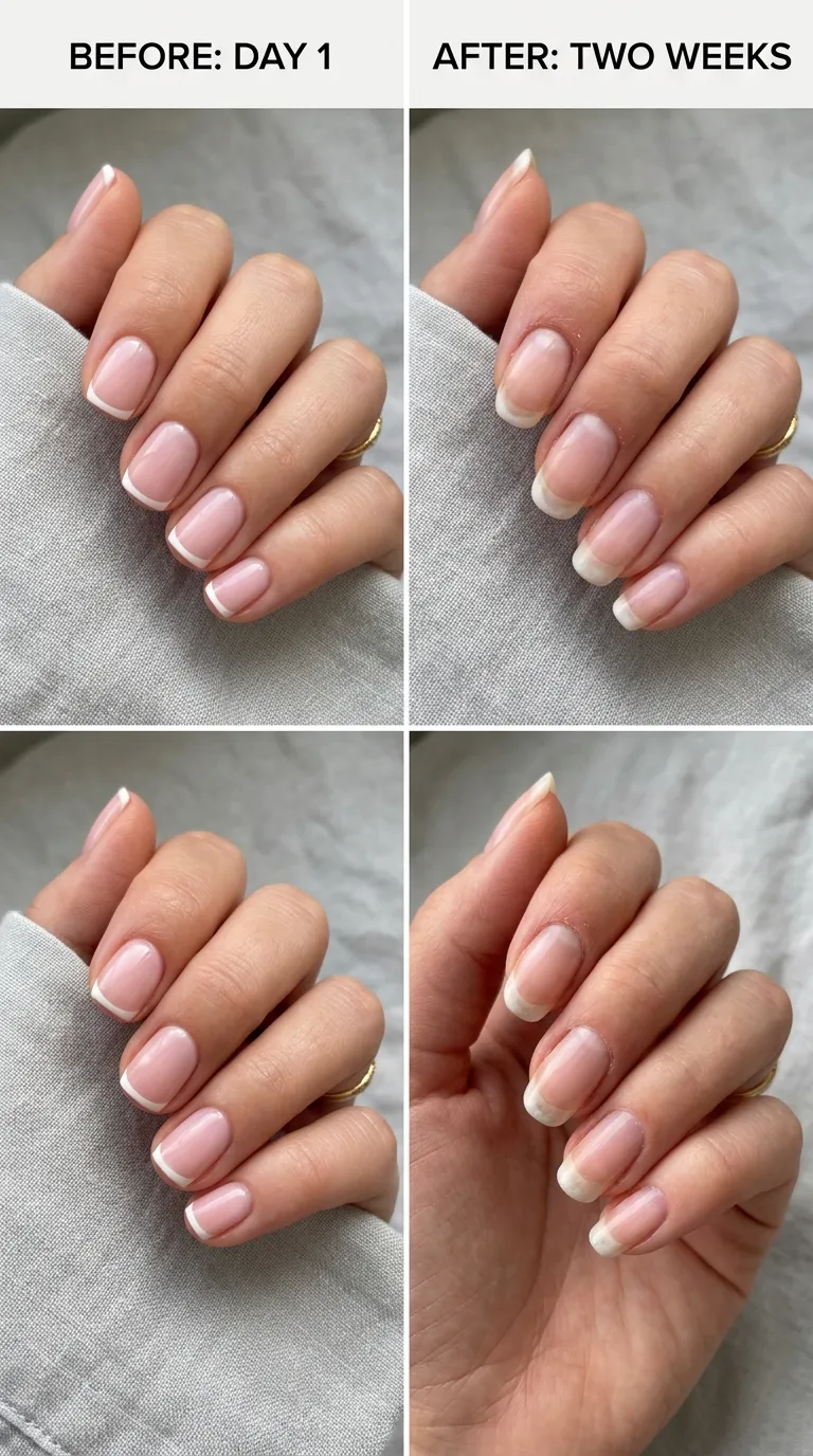 Micro french manicure durability timeline