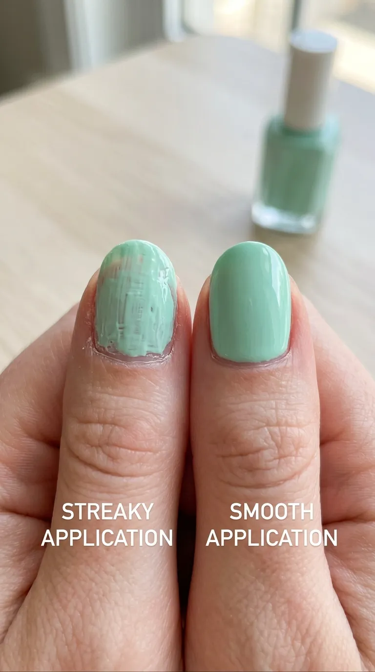 Common mint green nail polish mistakes