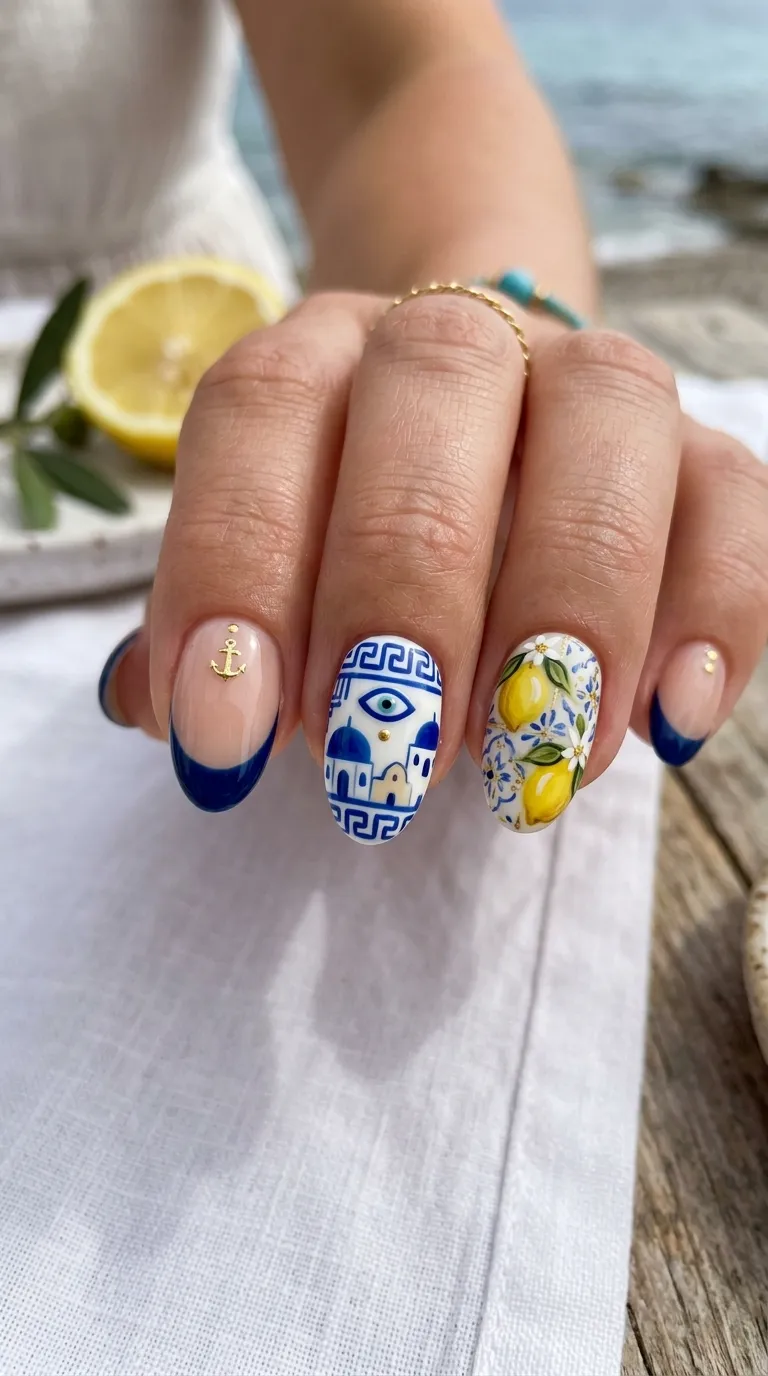 french riviera nails vs santorini amalfi comparison