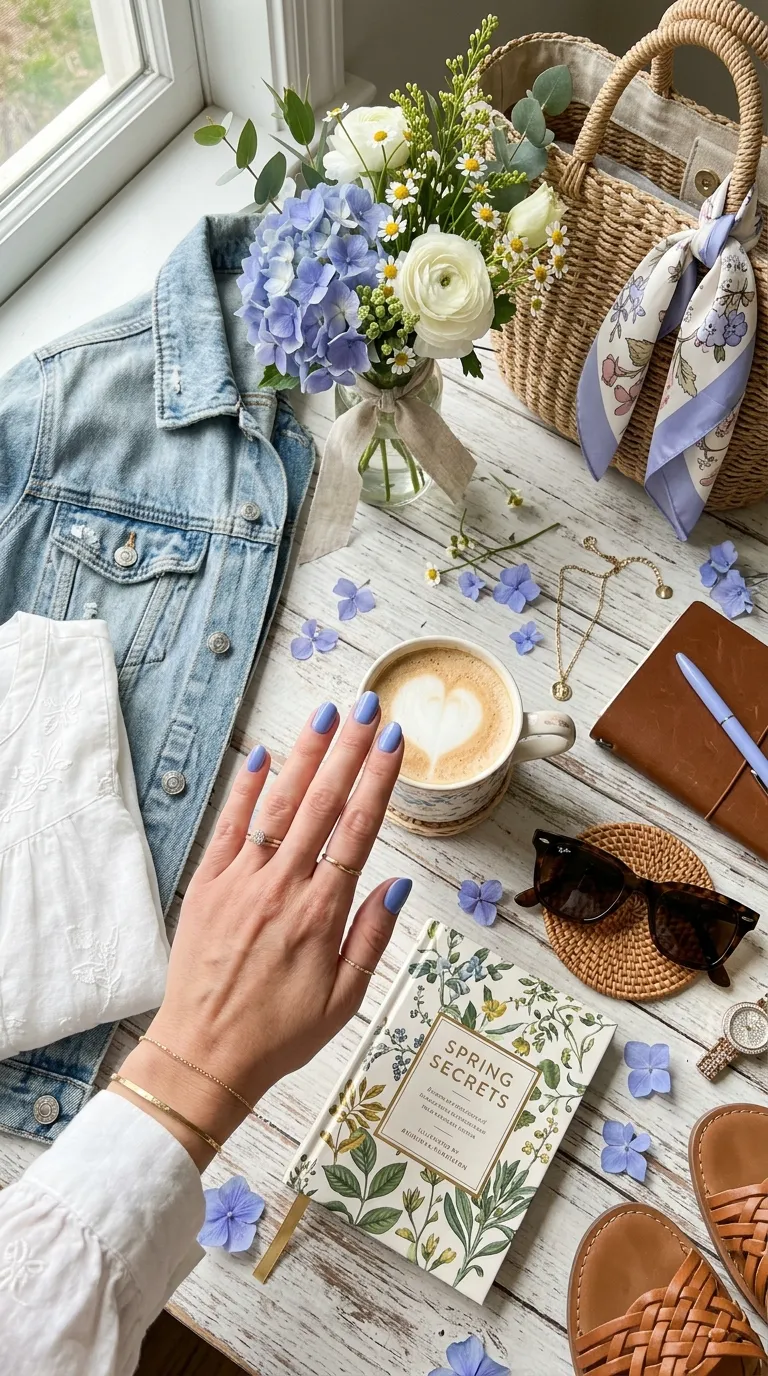 the color styled for spring