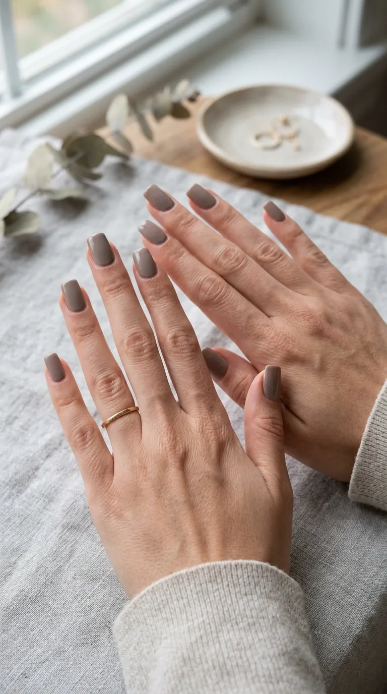 Quiet luxury fall nails 2026