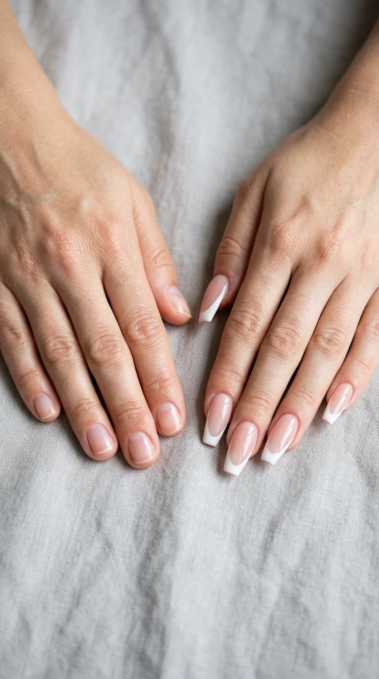gel vs dip vs acrylic nails - comparing natural nails and acrylic extensions