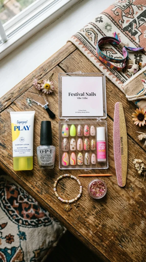 festival nails