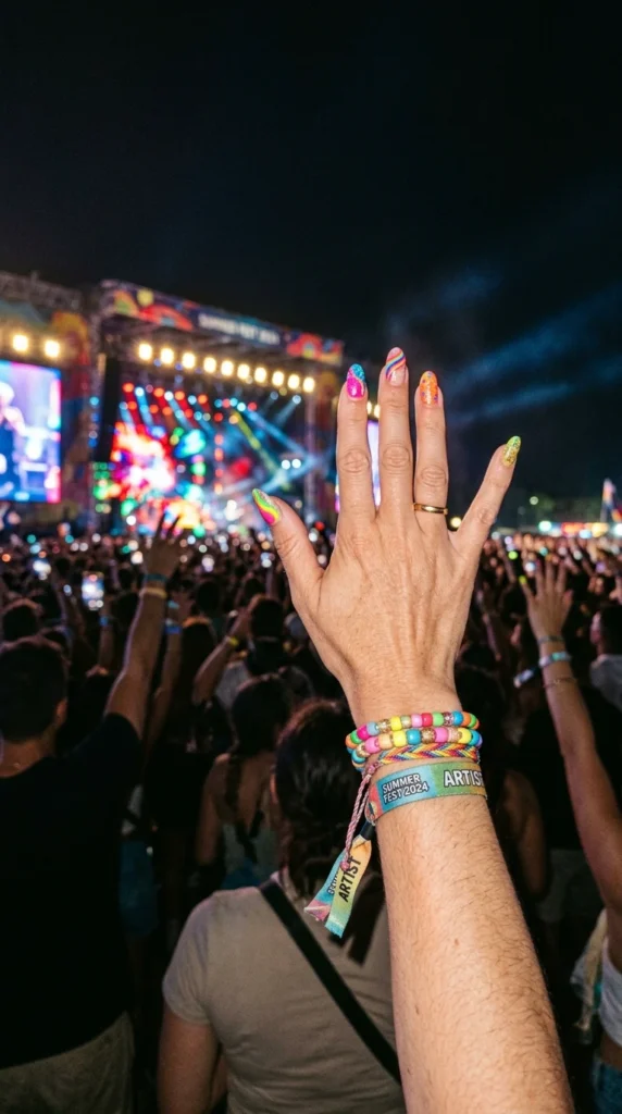 lollapalooza nails
