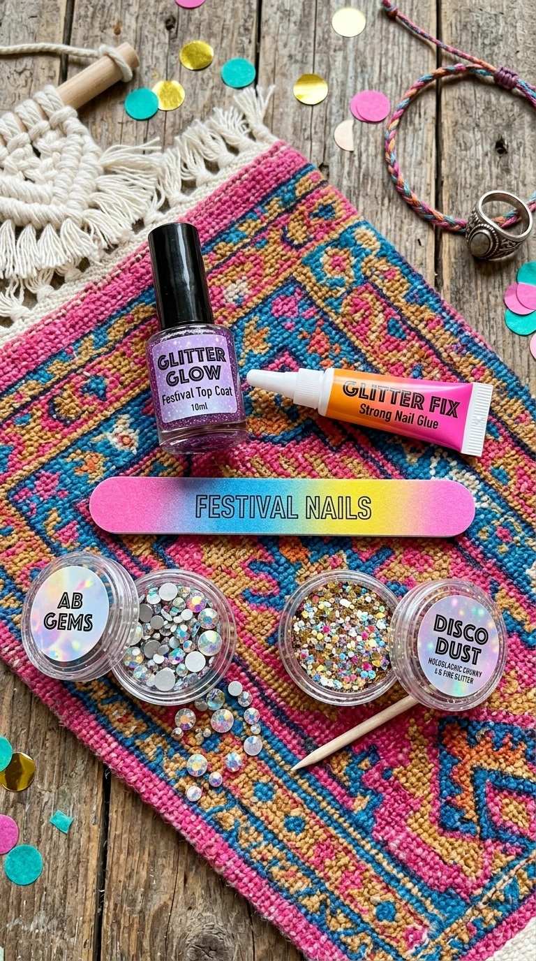 lollapalooza nails - Nail touch up kit flat