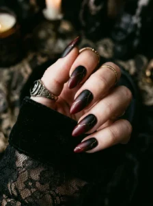 Gothic Halloween Nails 2026: Dark-Glam Ideas That Aren&rsquo;t Just Black Polish