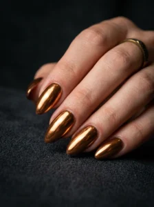 Fall Chrome Nails: Metallic Looks for Autumn 2026