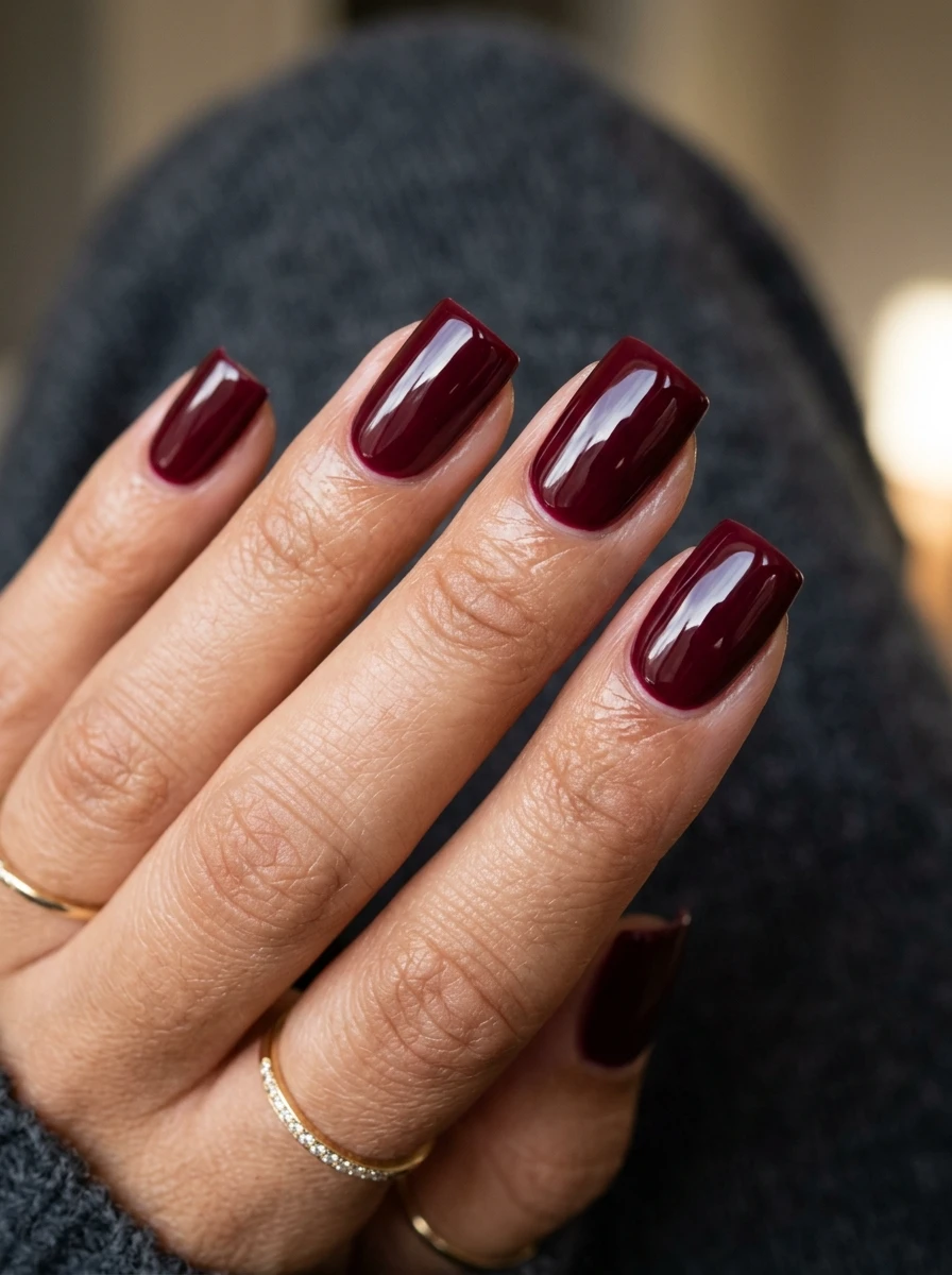 fall square nails