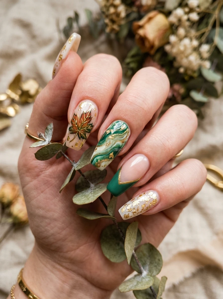 september nails designs