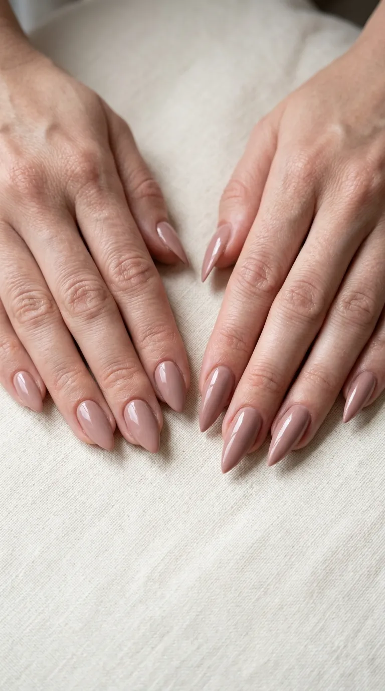 short stiletto nails length comparison vs long stiletto