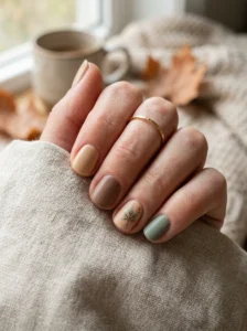 Fall Natural Nails Short: 22 Low-Key Ideas