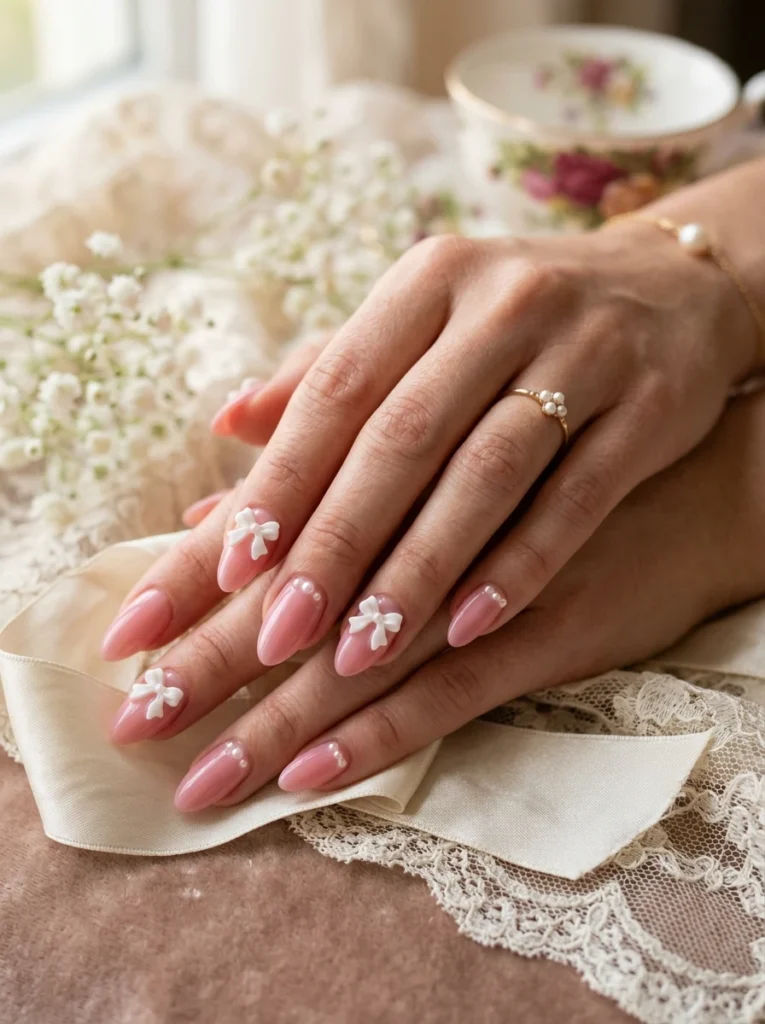Fall Coquette Nails: 22 Romantic Ideas