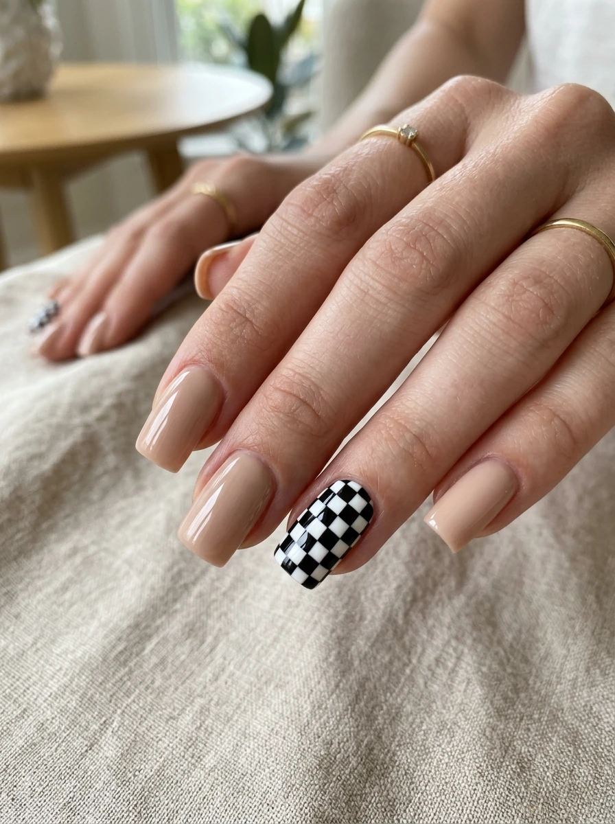 fall square nails